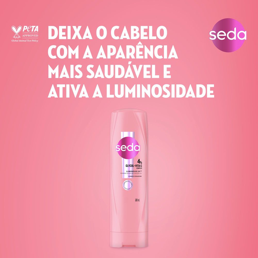 Condicionador Seda Luminous UV 300ml