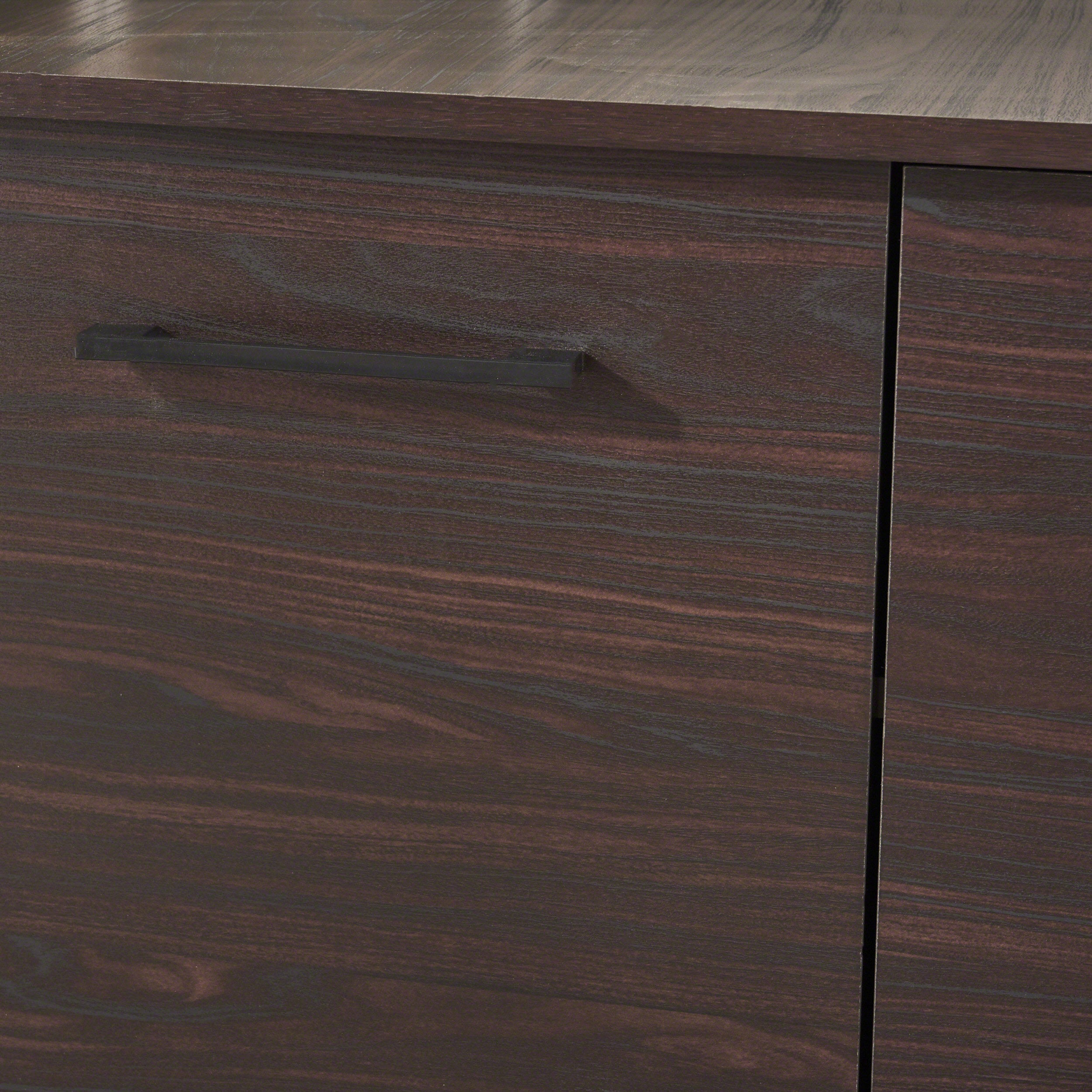 Emilia Mid Century Modern Finished Fiberboard Cabinet