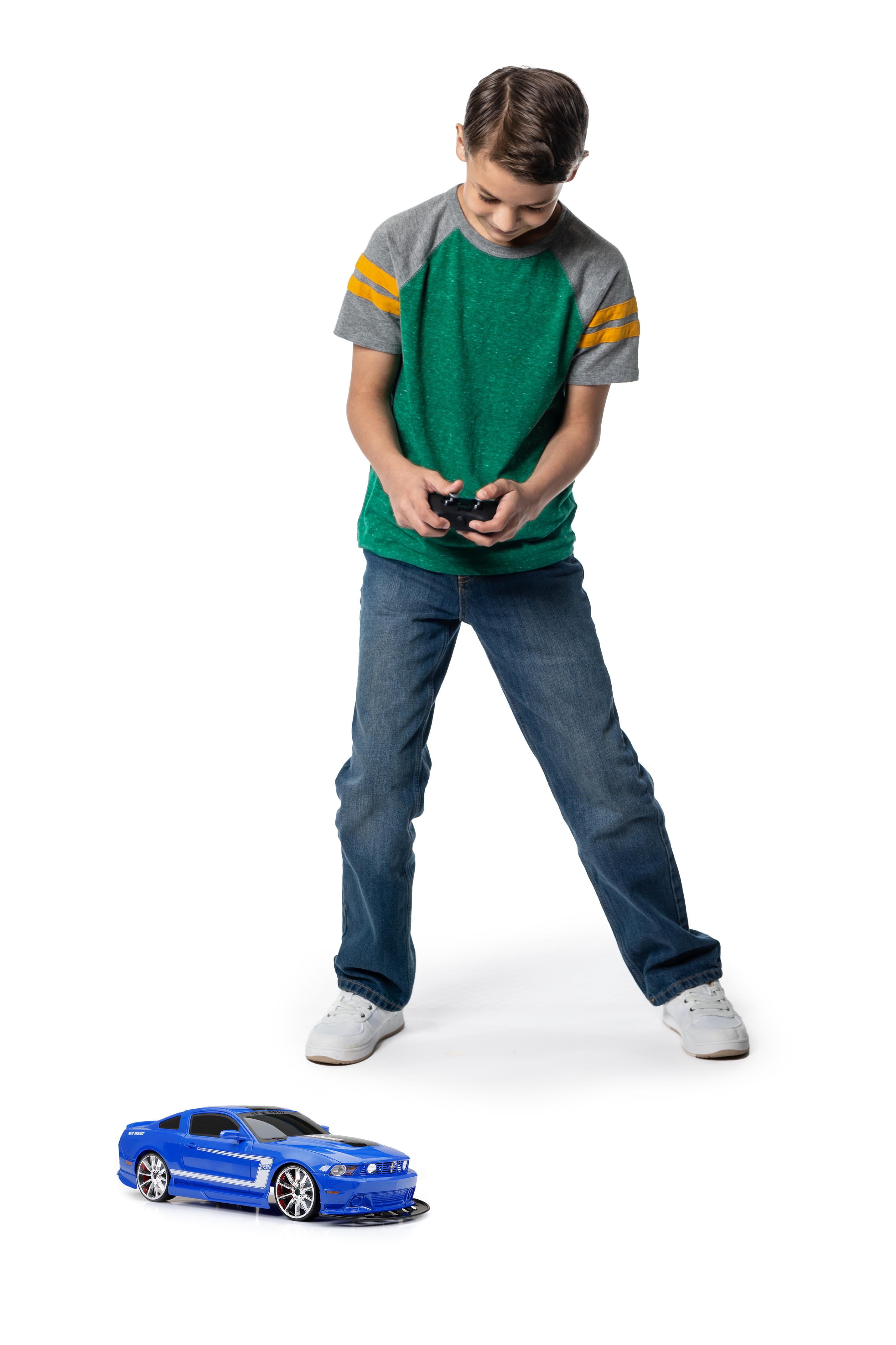 New Bright (1:10) Ford Mustang Battery RC Sports Car， 61029U-6B