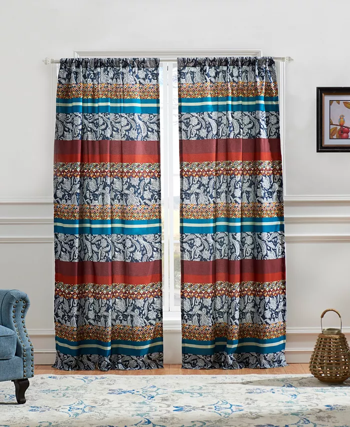 Greenland Home Fashions Vista Window Panel Pair - 84