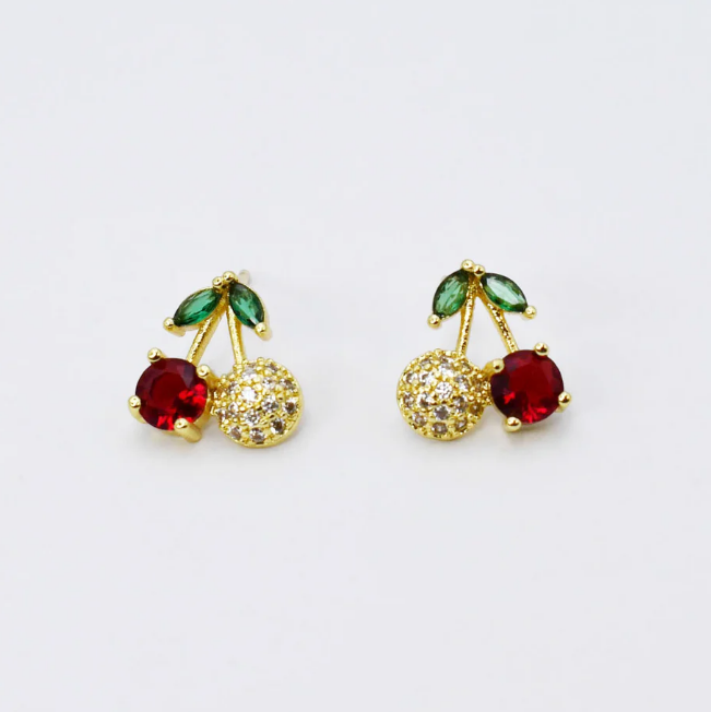 PRE-ORDER Sweet Cherry Earring shipped apx 4/30