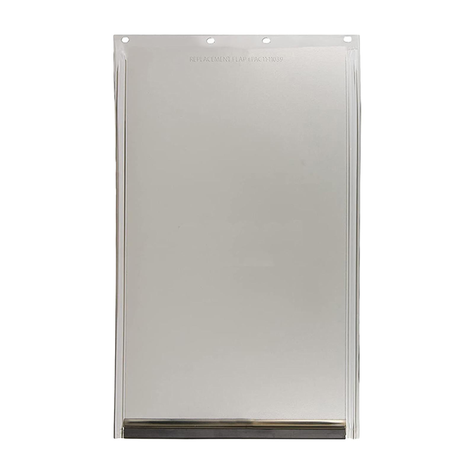 Durable Replacement Dog Door Flap Replace Freely in and Out Home Compatible with 4 Holes