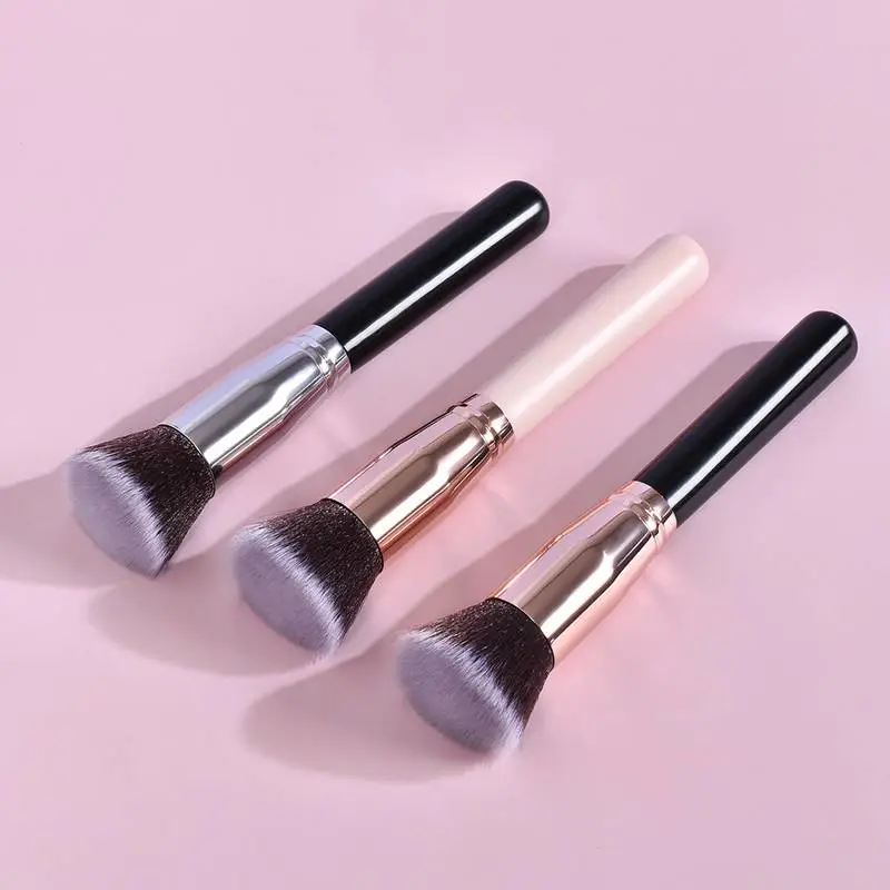 Custom Makeup Brush Synthetic Fibers Foundation Brush Private Label