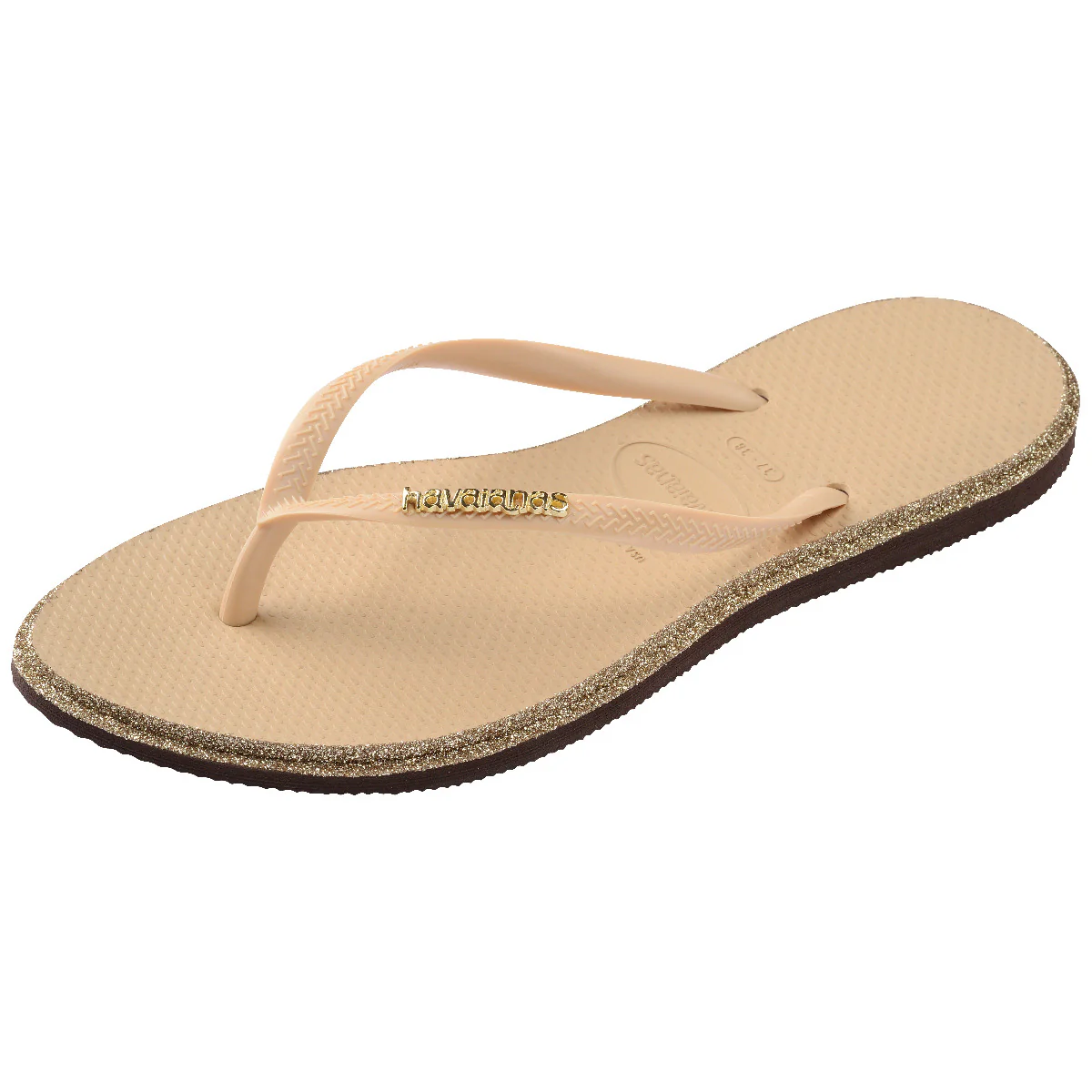 Chinelo Havaianas Slim Point Glitter