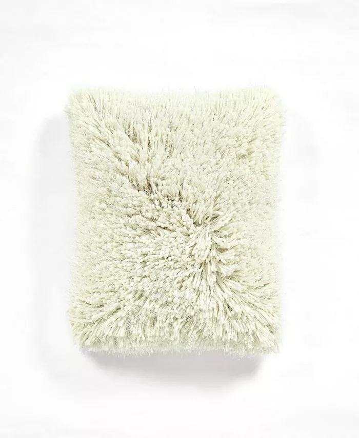 Lush Dandeacutecor Lush Decor Shaggy Faux Fur Decorative Single Pillow Cover， 20