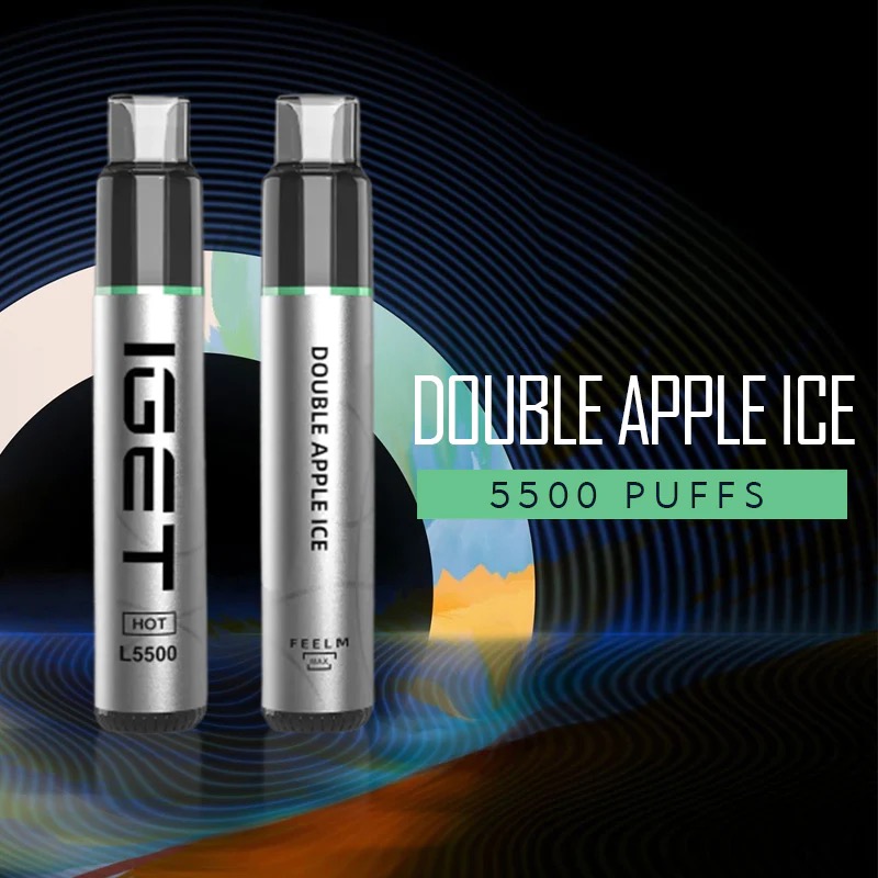 IGET Hot Double Apple Ice – 5500 Puffs