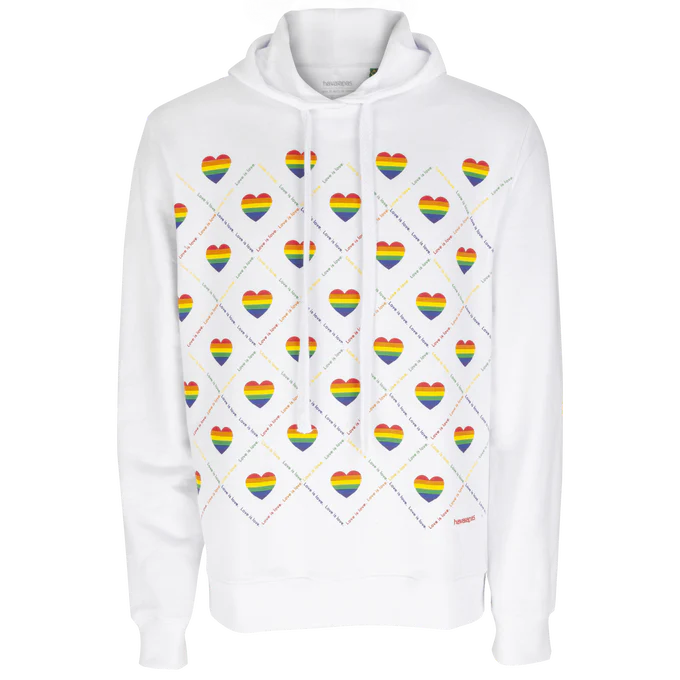 Casaco Moletom Havaianas Com Capuz Pride