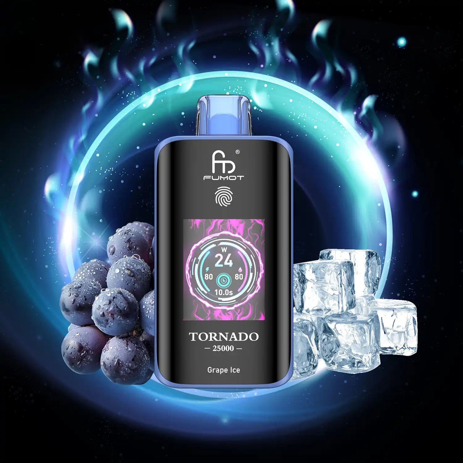 Fumot Tornado Vape 25000 - Grape Ice