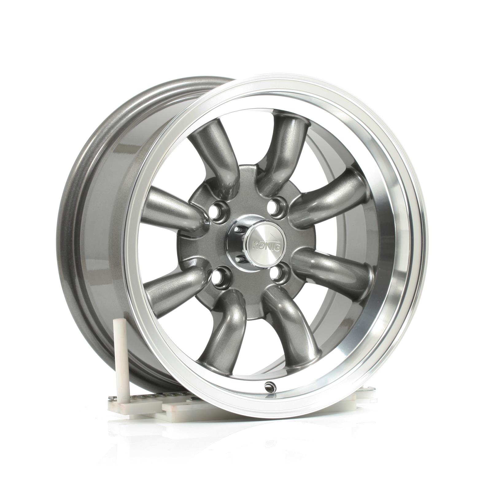 Konig Wheels RW75114006 Konig Rewind Graphite Wheels with Machined Lip