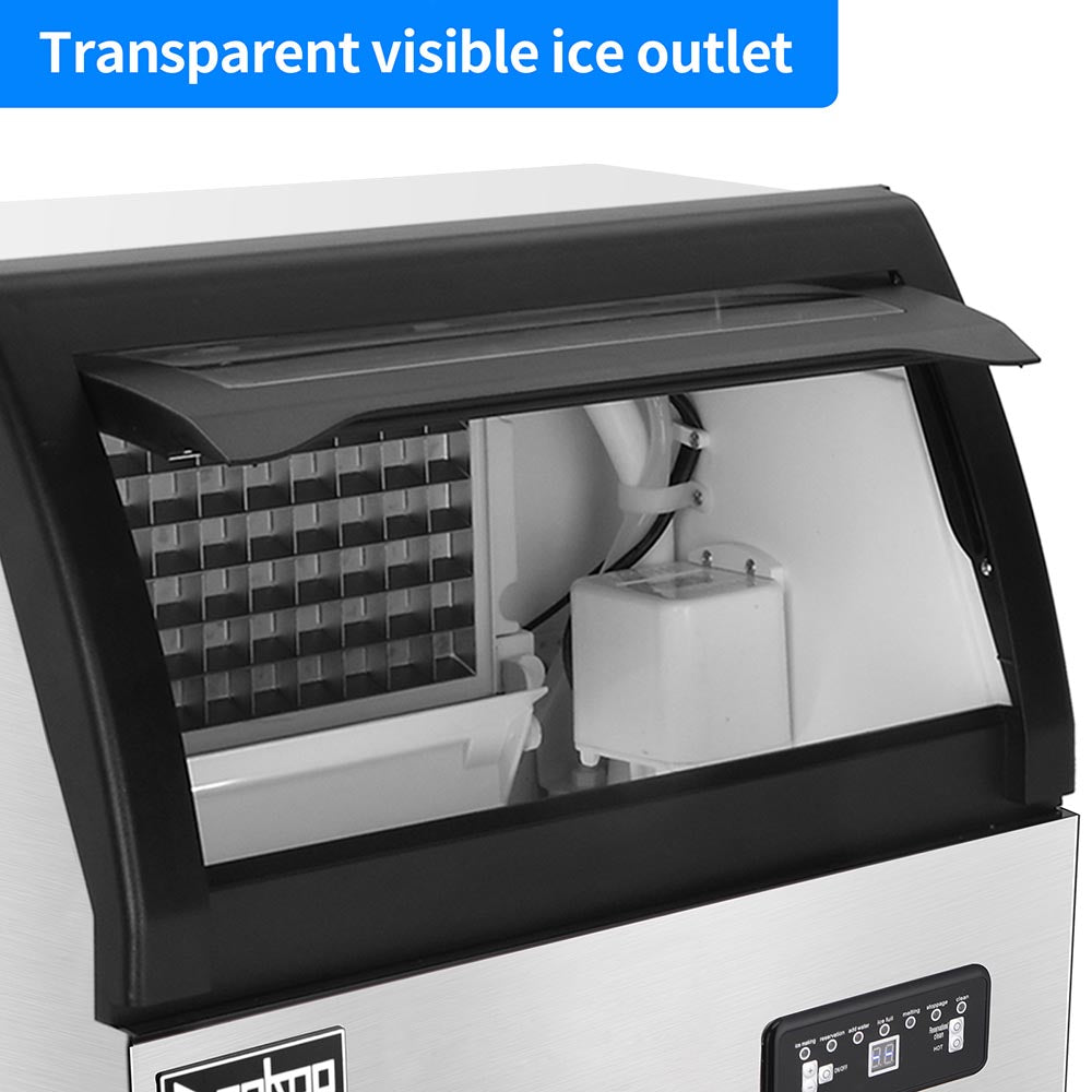 Yescom Ice Cube Maker 200lbs/24h Self-sterilizing
