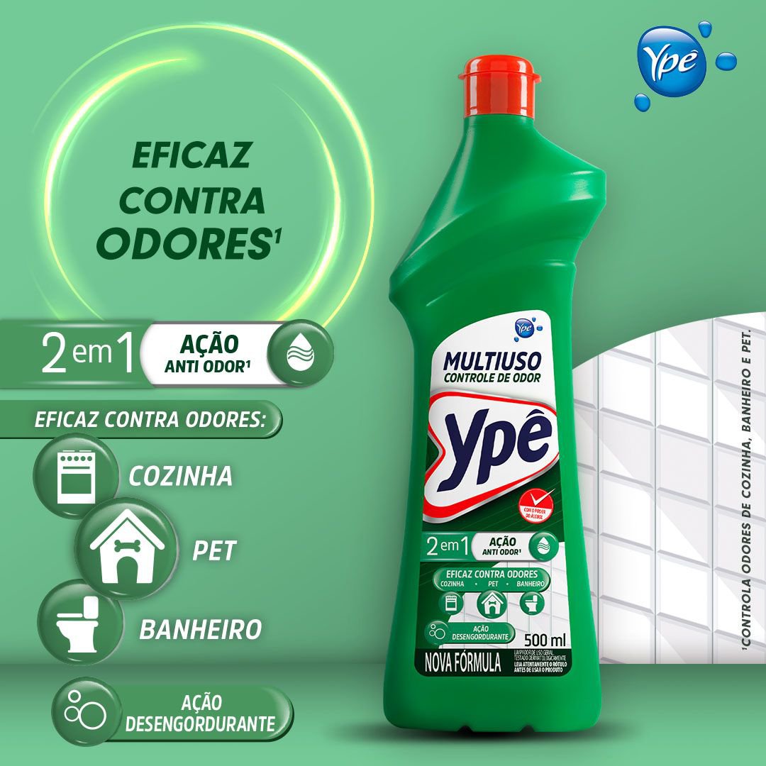 Limpador Multiuso Ype Controle de Odor 500ml