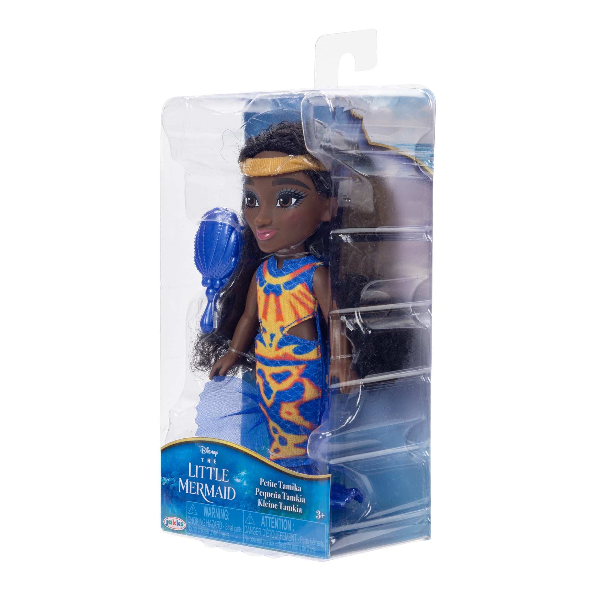 Disney Little Mermaid 6 inch Petite Tanika Fashion Doll with Seashell Brush Inspired by the Movie
