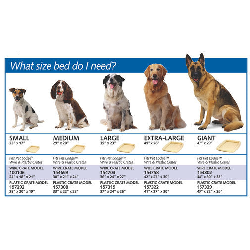 FLEECE DOG BED SMALL/23IN