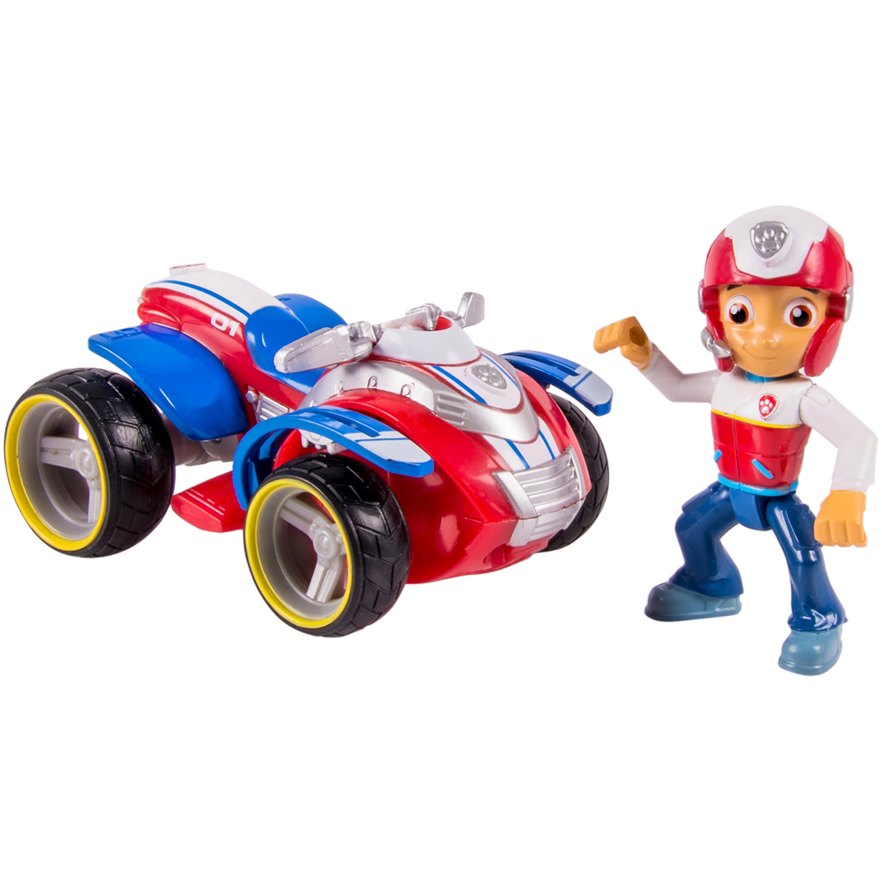 PAW Patrol Ryder's Rescue ATV， Vehicle and Figure， For Ages 3 and up