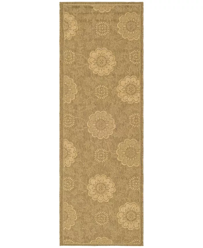 Safavieh Courtyard Gold and Natural 2'3