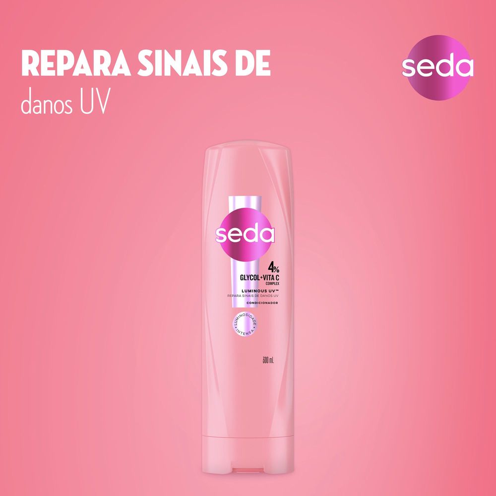 Condicionador Seda Luminous UV 300ml