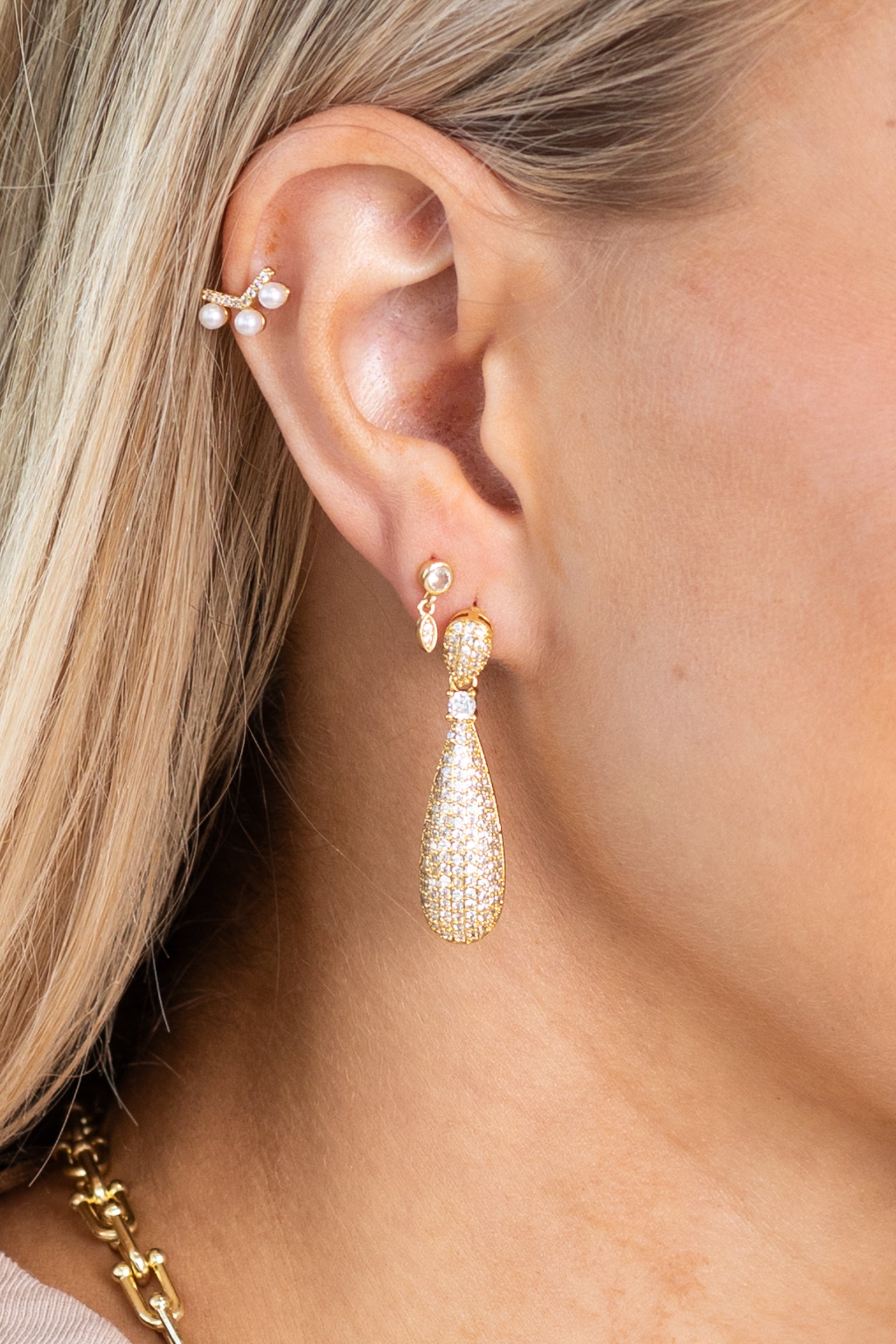 Gilded Sparkle Earrings