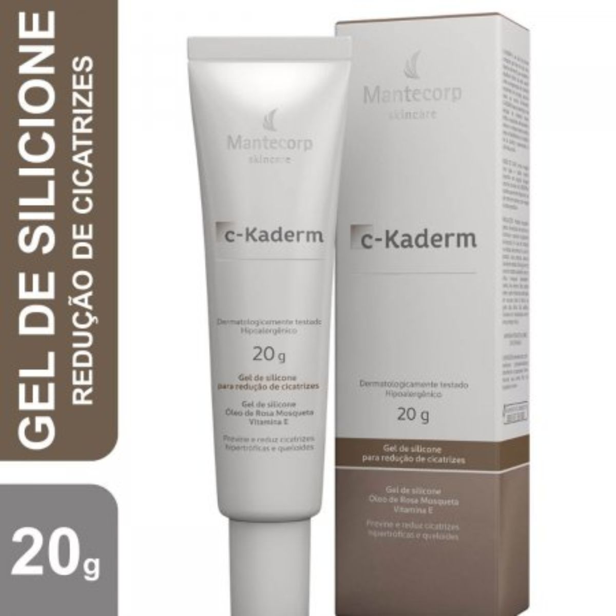 Gel de Silicicone C-Kaderm Para Reducao de Cicatrizes 20g