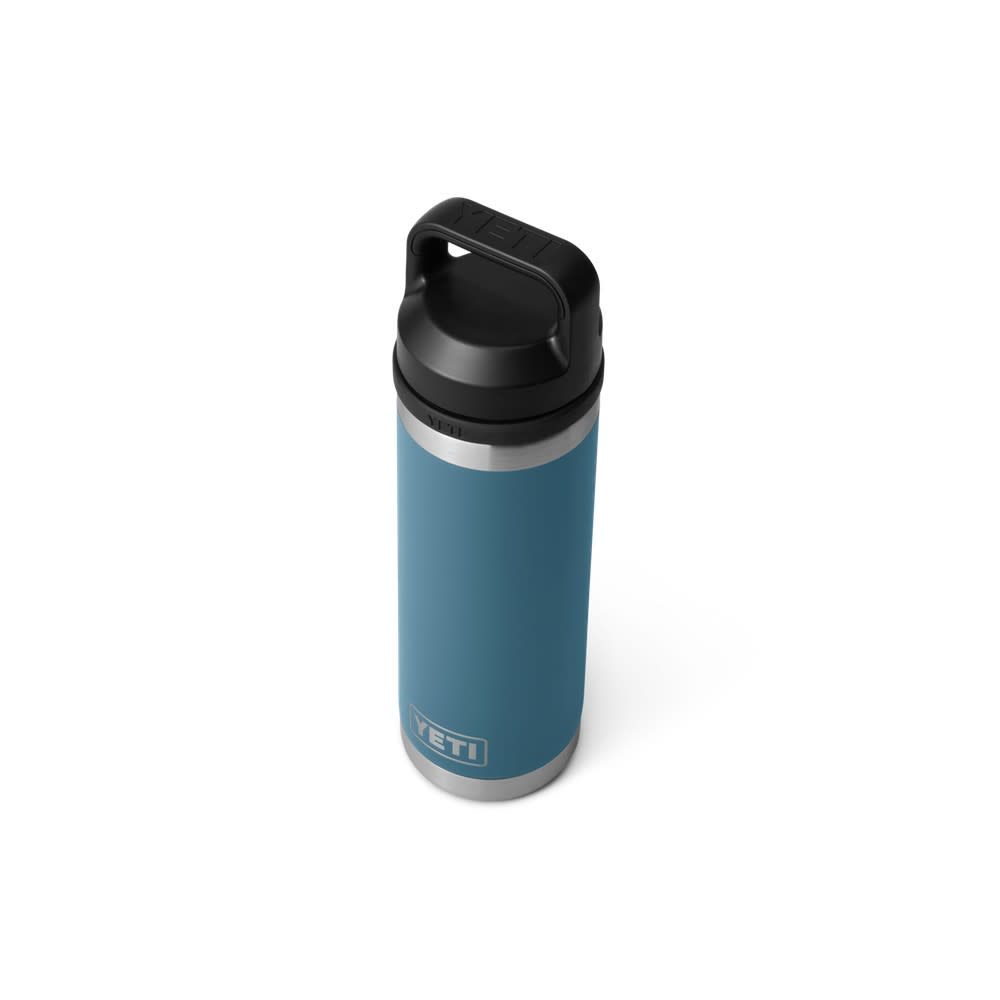 Yeti Rambler 18oz Bottle with Chug Cap Nordic Blue