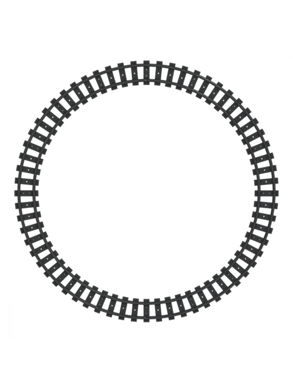Lego Train 16 Pieces of RC Curved Track Circle