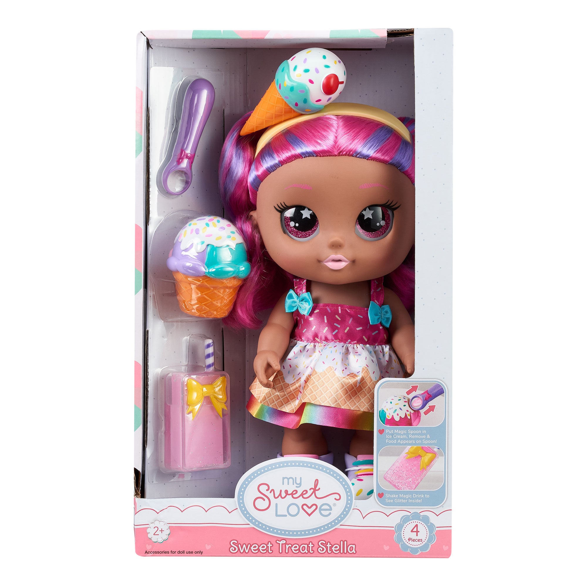 My Sweet Love Sweet Treat Stella Doll, Deep Tan