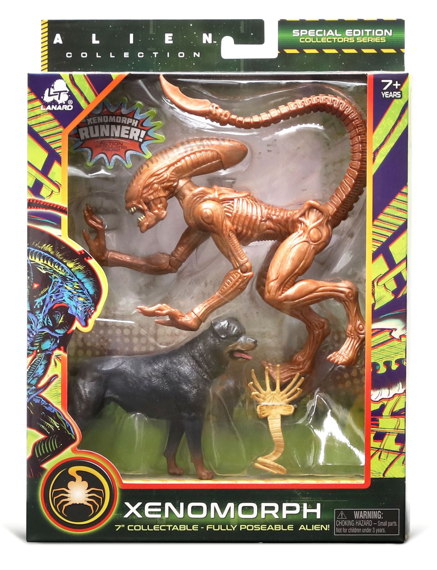 Lanard Alien Figure Xenomorph Runner Action Figure (7