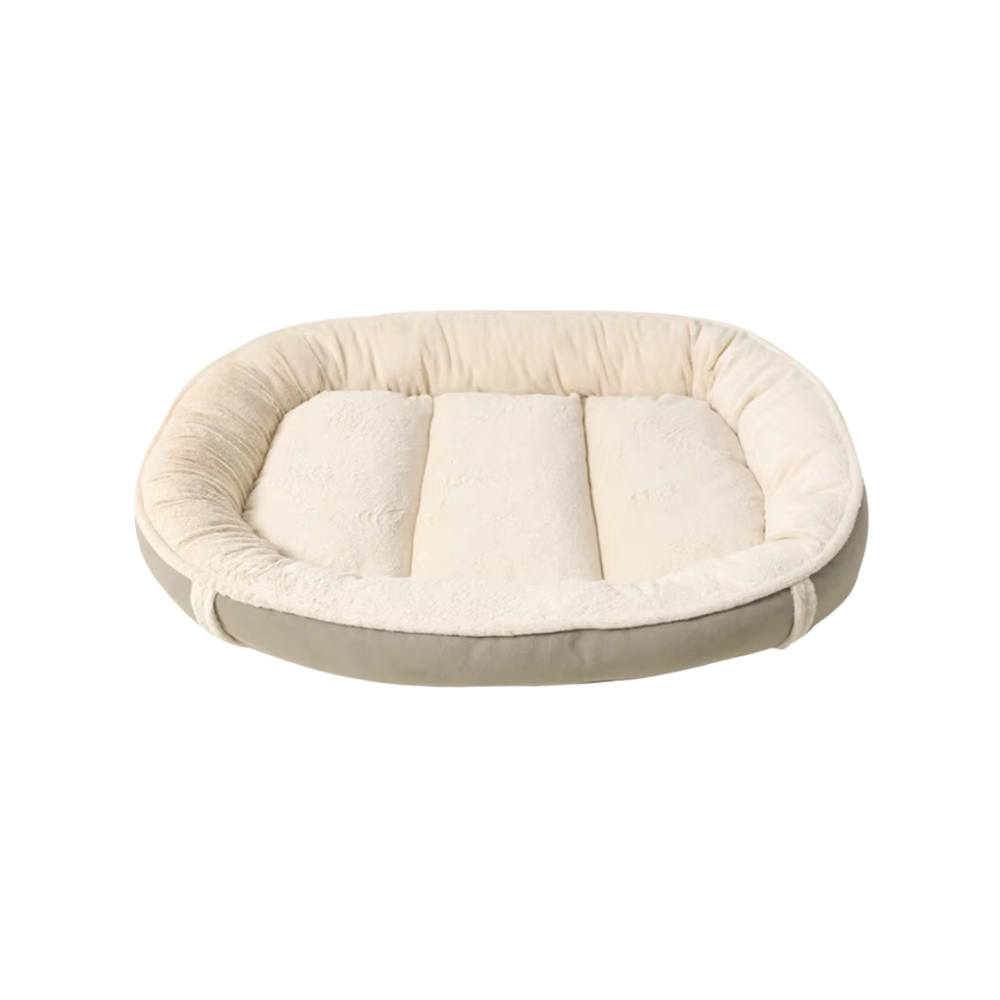 Cozy Nest Dog Bed | Washable Velvet Bed for Large & XL Dogs