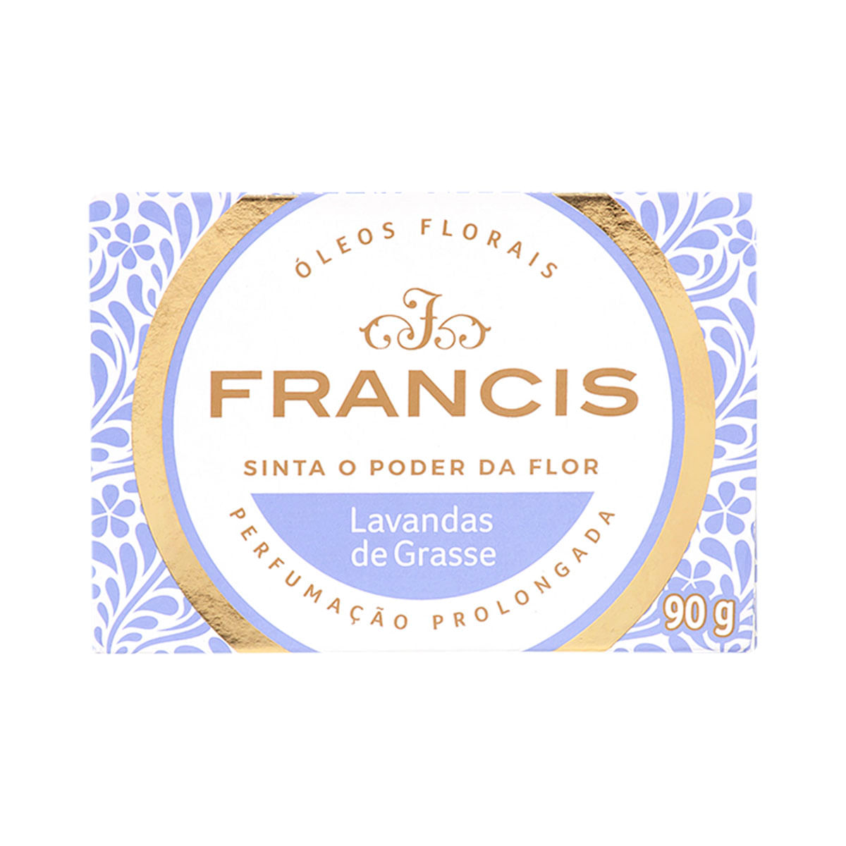 Sabonete em Barra Corporal Francis Classico Lavandas de Grasse 90g - Lilas