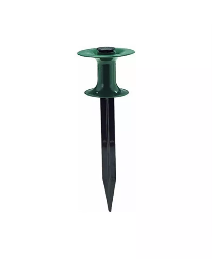 Suncast Resin Garden Hose Guide Spike， Green Black HS102
