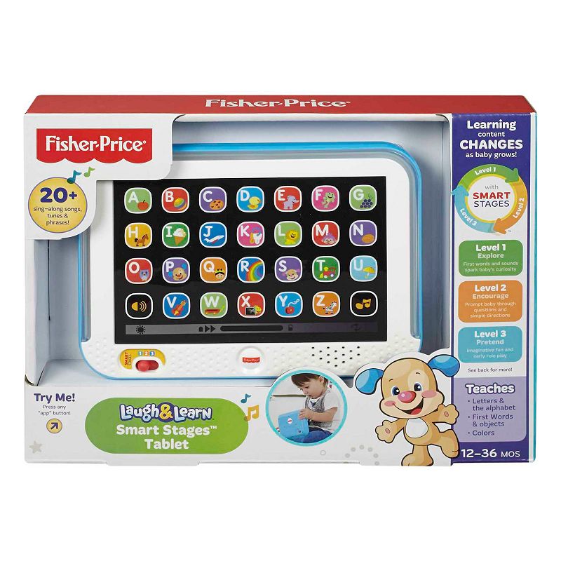 Fisher-Price Laugh and Learn Pretend Tablet Learning Toy