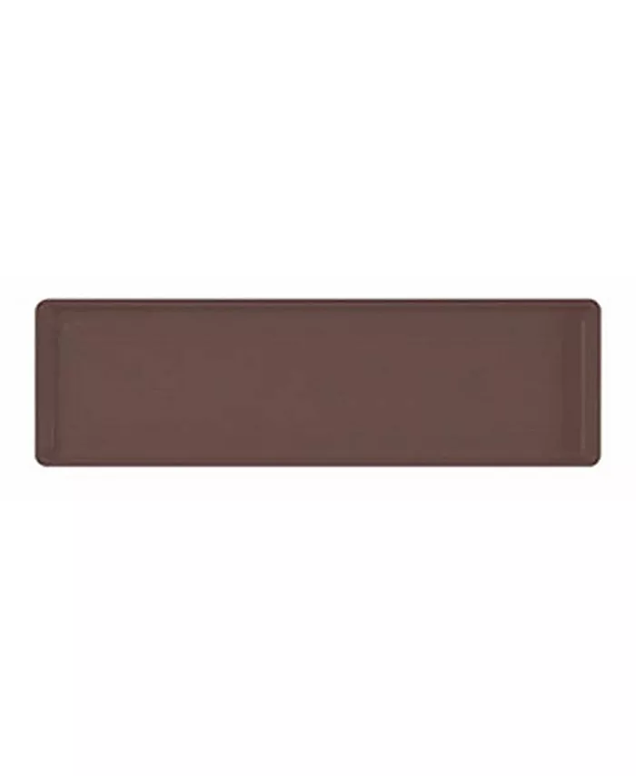 Novelty (#10303) Countryside Flower Box Tray， Chocolate Brown 30