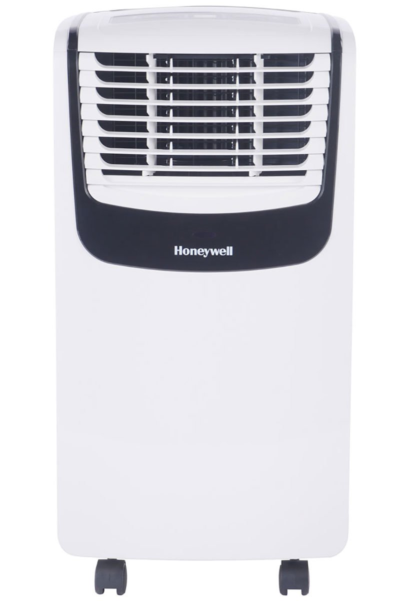 Honeywell 8，000 BTU ASHRAE (4，000 BTU DOE) White/Black Portable Air Conditioner， Dehumidifier and Fan