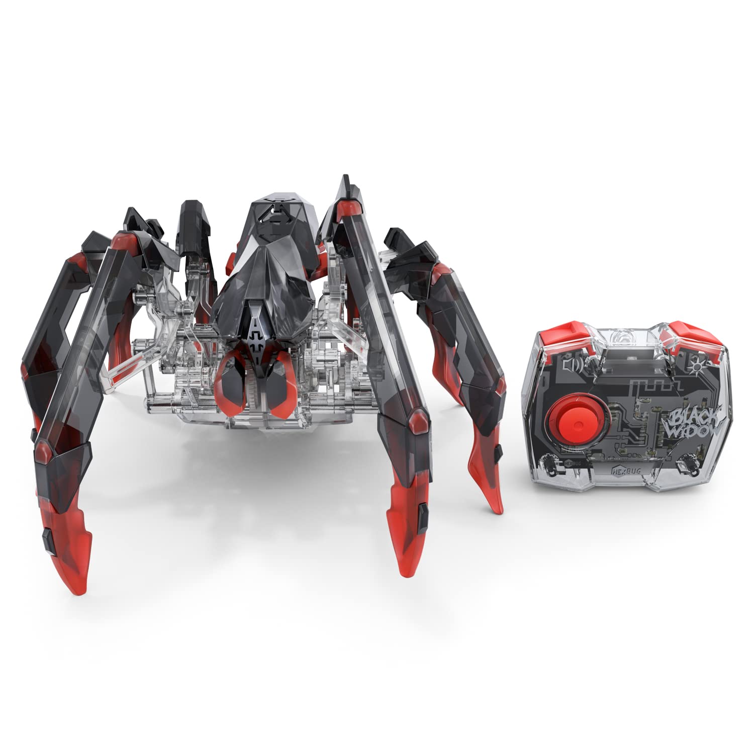 HEXBUG Black Widow， Robotic Toy Spider