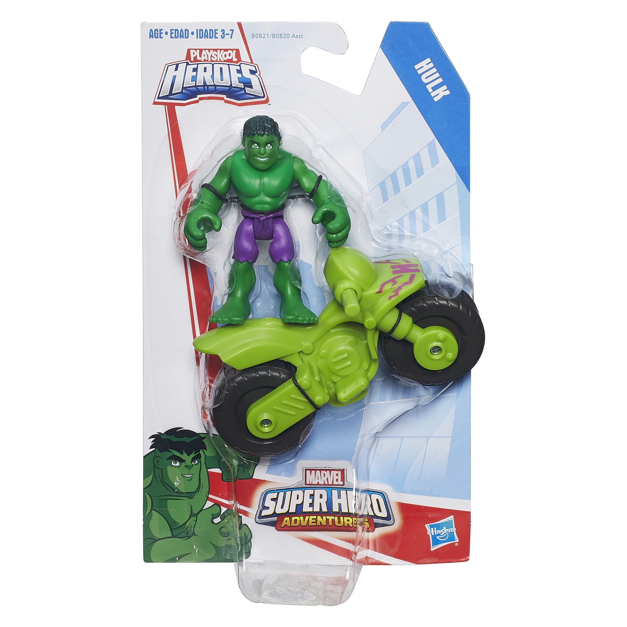 Super Hero Adventures Hulk With Bike
