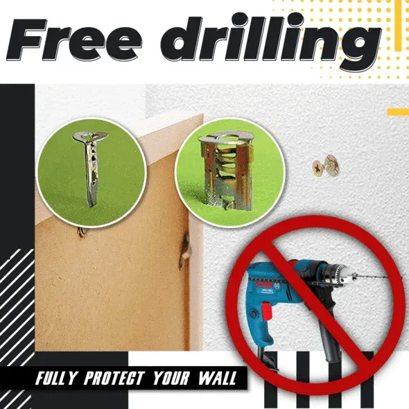 ( Hot Sale-SAVE 48% Off )Self-Drilling Anchors Screws🔥BUY 3 GET 1 F