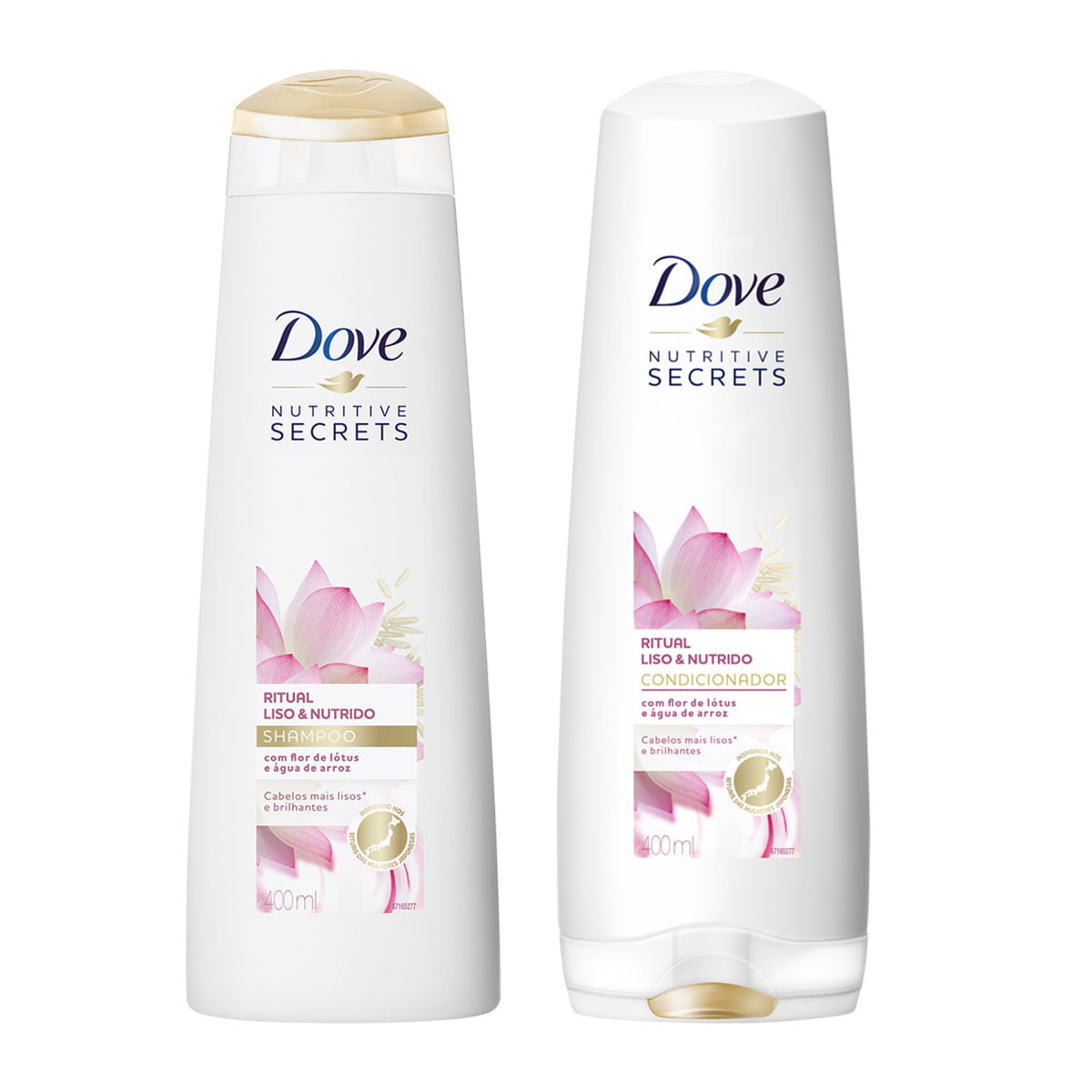 Kit Shampoo + Condicionador Dove Ritual Liso Nutrido