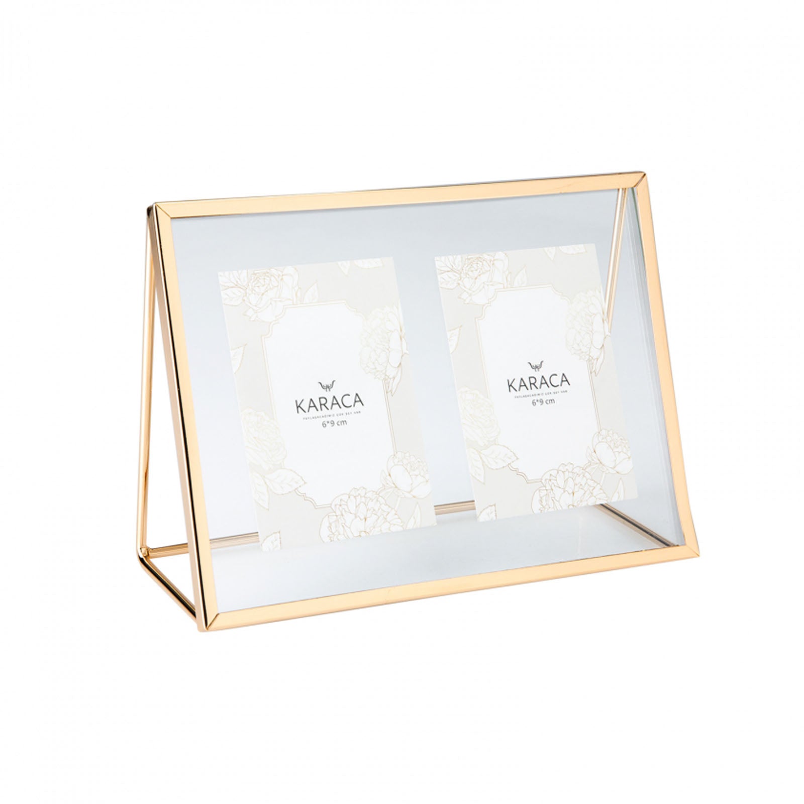 Karaca Magic Set Of 2 7,5X7,5 Cm Gold Frame 153.20.01.0131