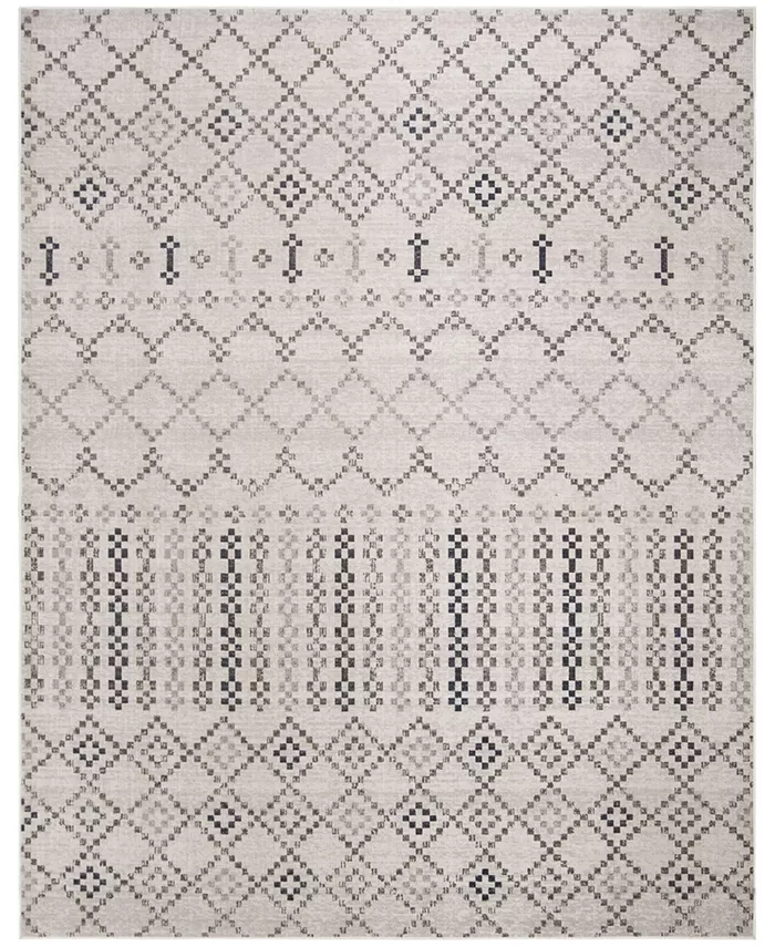 Safavieh Montage Gray and Charcoal 9' x 12' Outdoor Area Rug