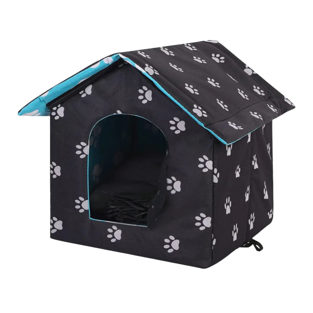Foldable Outdoor Cat House | Waterproof Shelter for Cats & Small Dogs