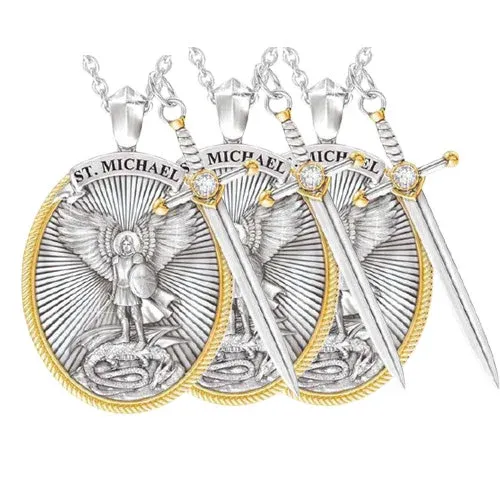 🔥 BIG SALE - 49% OFF🔥🔥🎁St. Michael Archangel Pendant (Neck