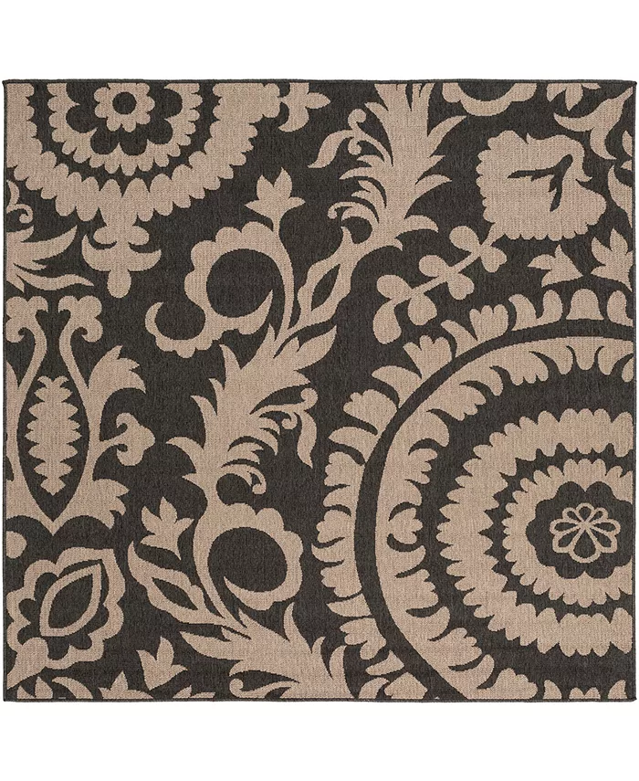 Surya Alfresco ALF-9615 Black 7'3