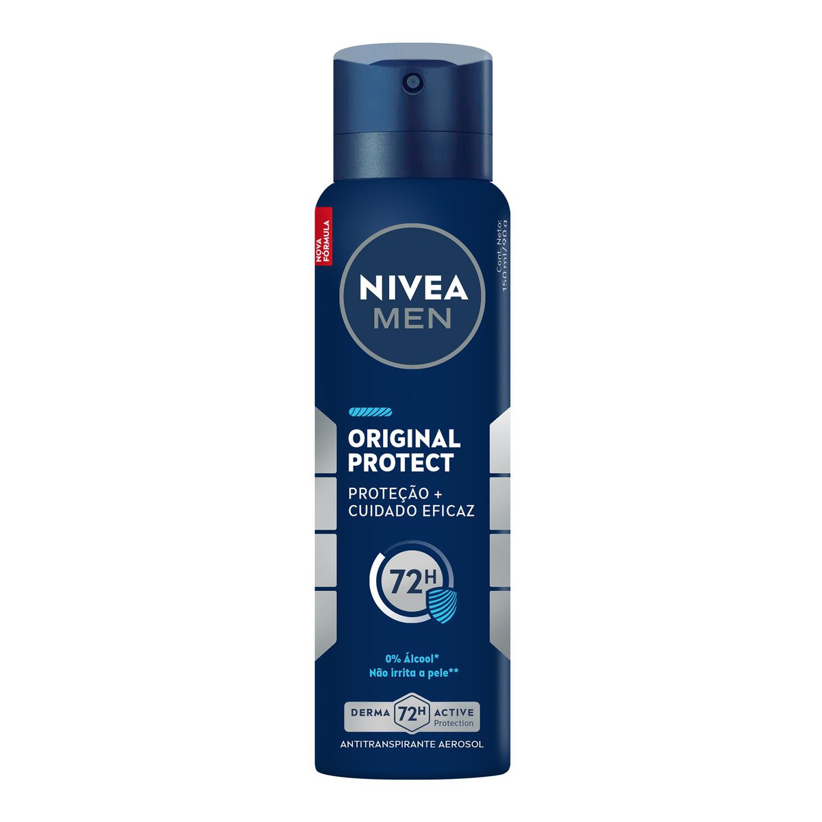 Desodorante Antitranspirante Aerossol NIVEA MEN Original Protect 150ml