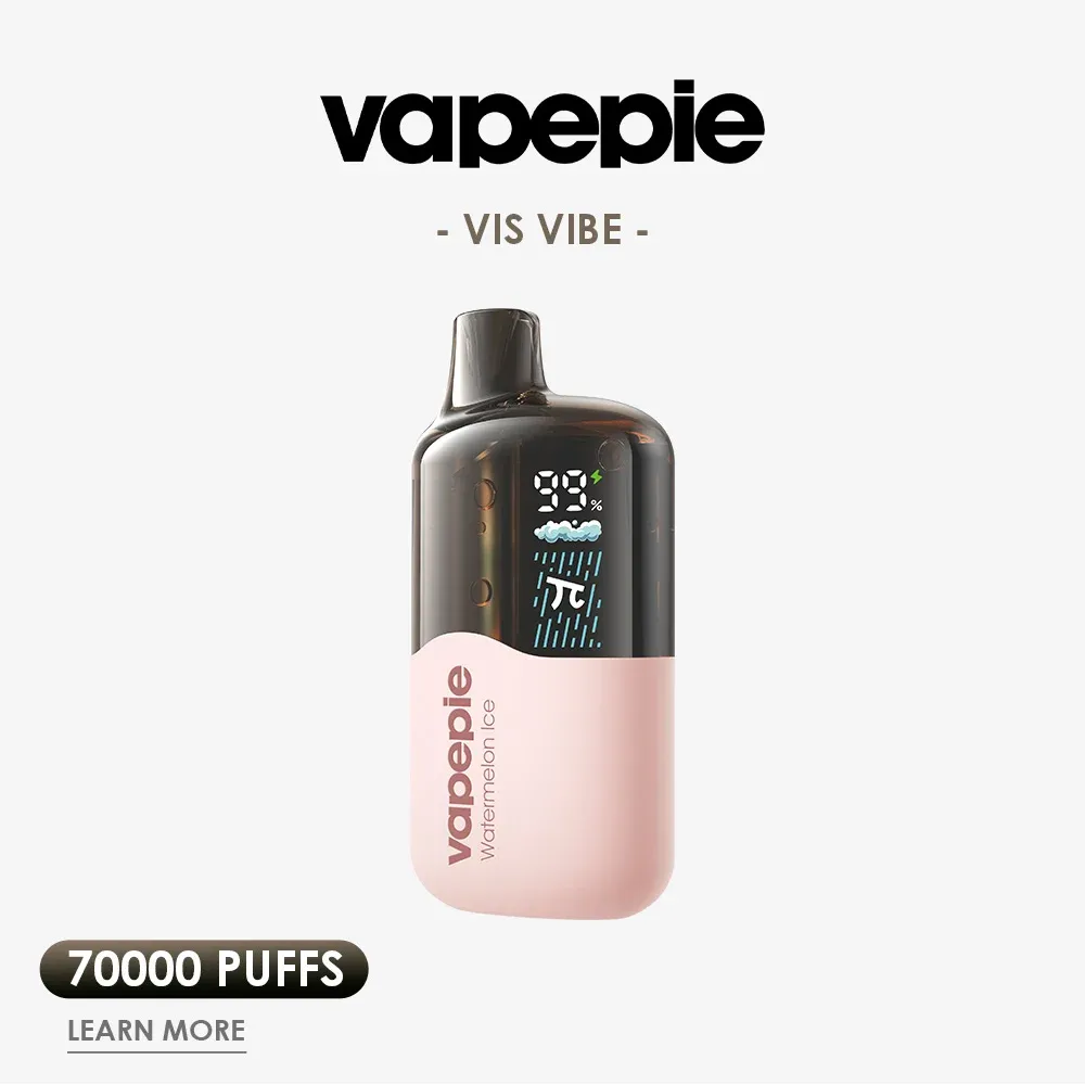 VAPEPIE VIS VIBE 70K Disposable Vape – Smart Display Edition with 70,000 Puffs|🚚🇦🇺 Sydney Stock