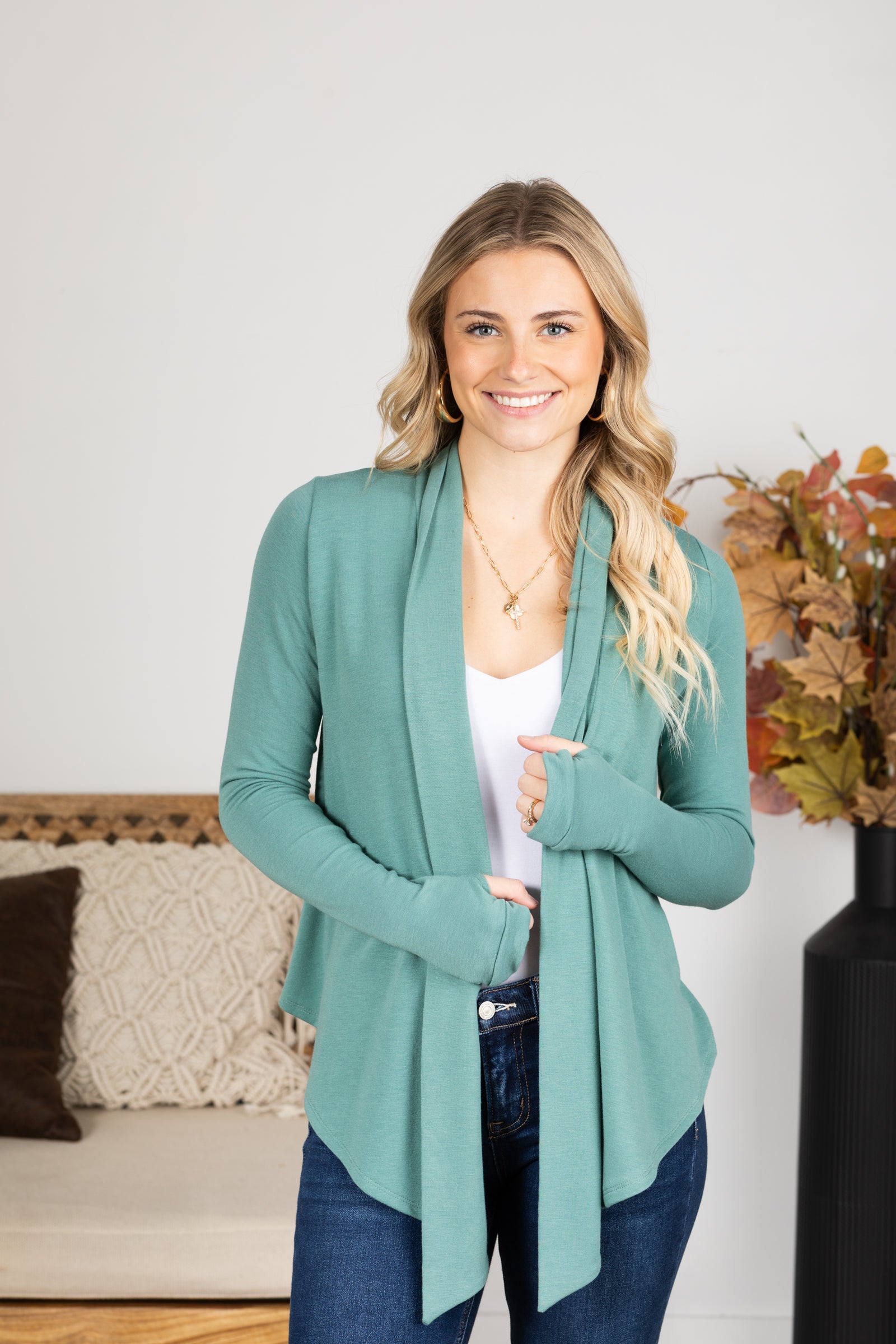 French Terry Cardigan