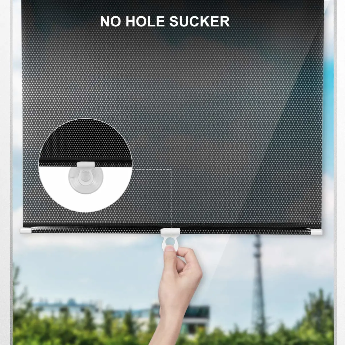 🔥  Promotion 49% OFF🔥Retractable Window Roller Sunshade For Truc