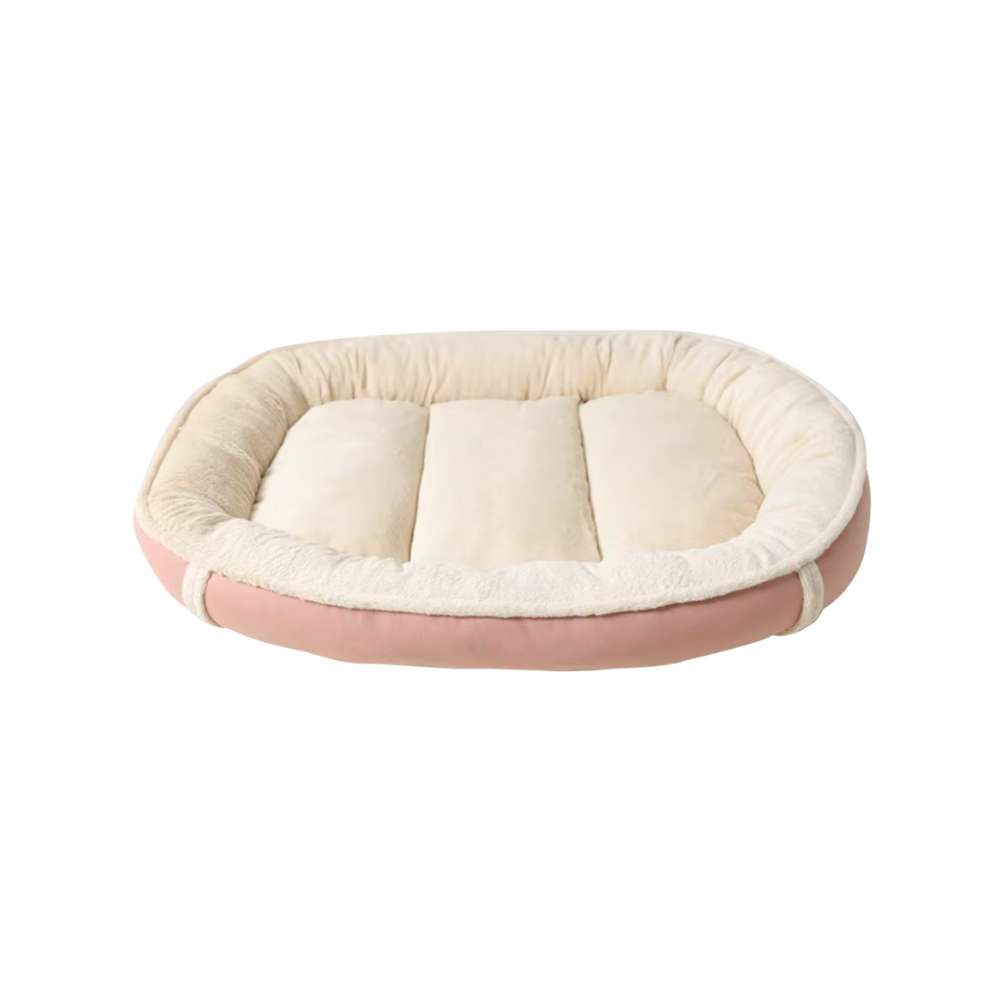 Cozy Nest Dog Bed | Washable Velvet Bed for Large & XL Dogs