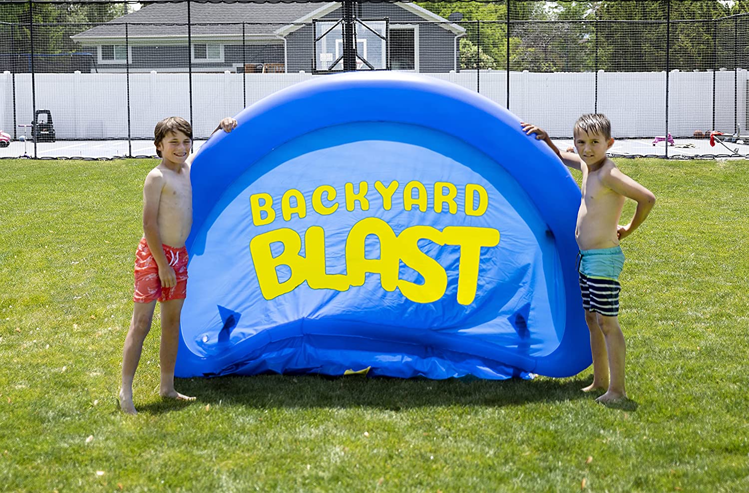 Intera - 30' Waterslide with Splash Zone - Easy to Setup - Extra Thick to Prevent Rips & Tears