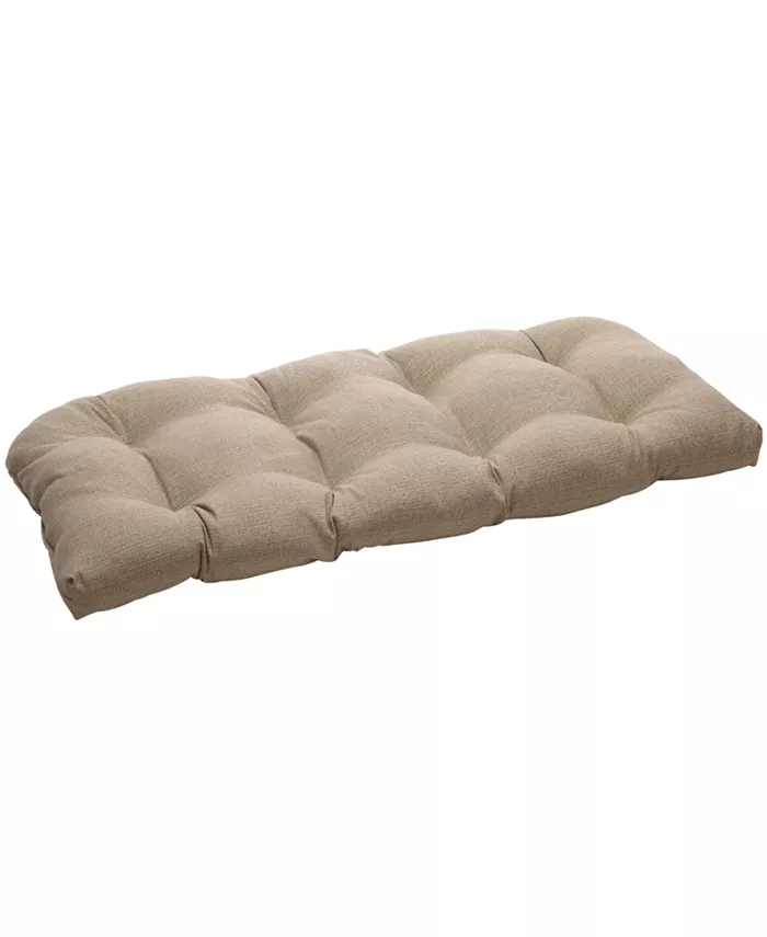Pillow Perfect Monti Chino Wicker Loveseat Cushion