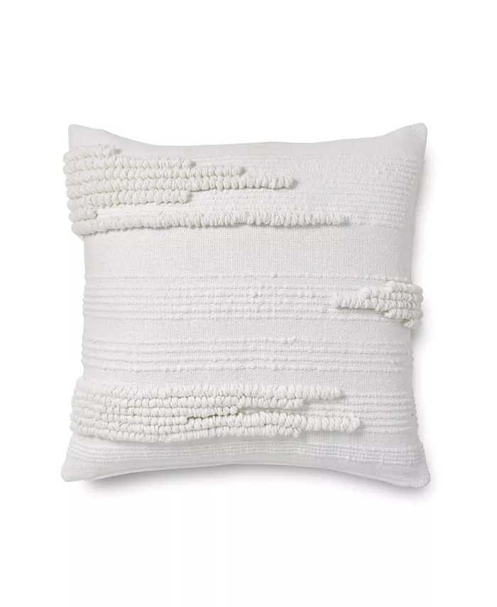 DKNY Textured Stripe Decorative Pillow