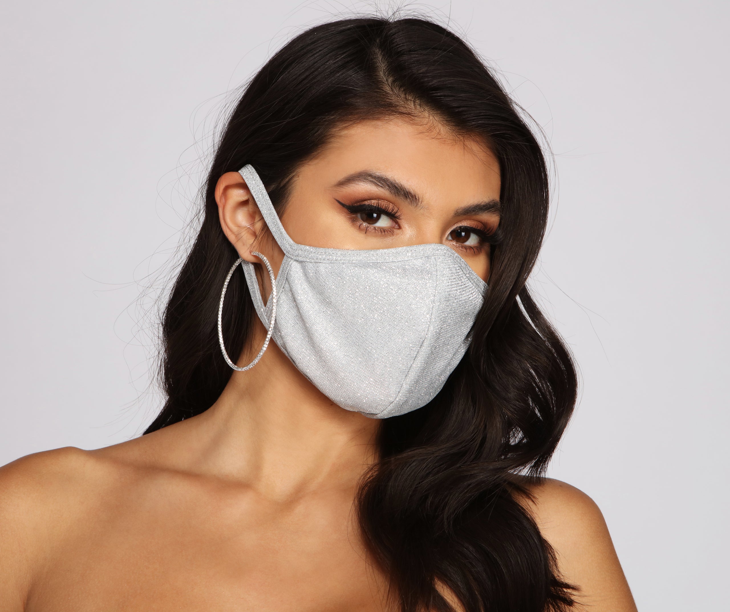 Glam Glitter Face Mask